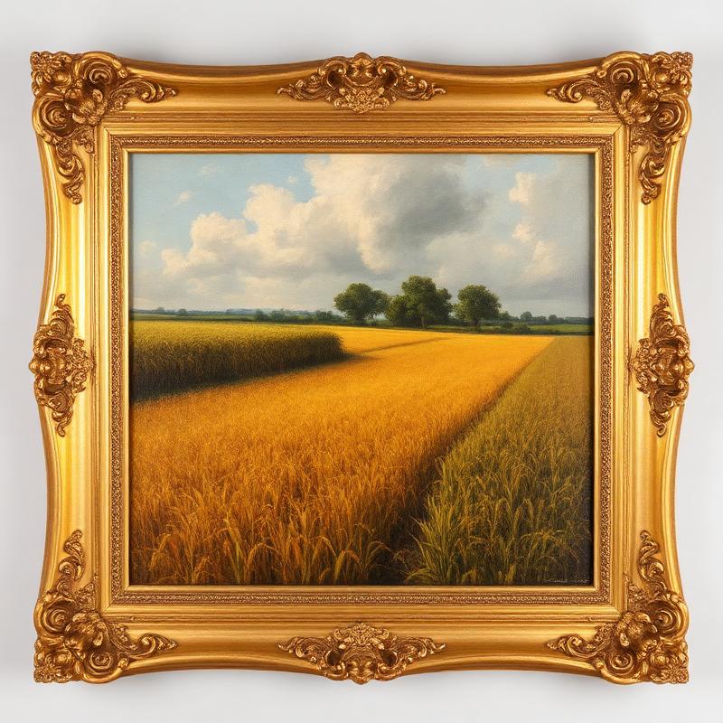 Korenlandschap door van Wijck